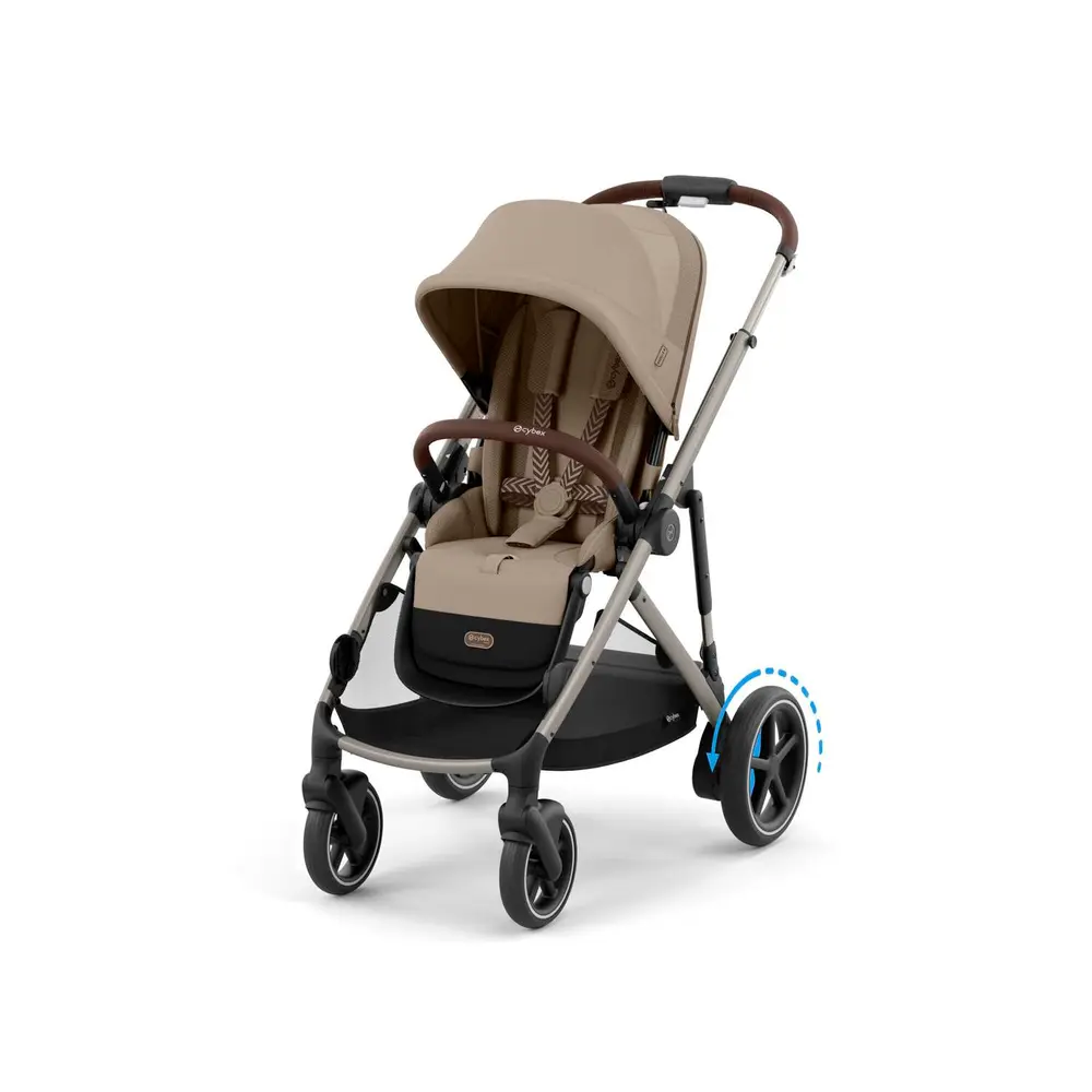 Cybex E-Gazelle S Sittvagn - Taupe/Almond Beige
