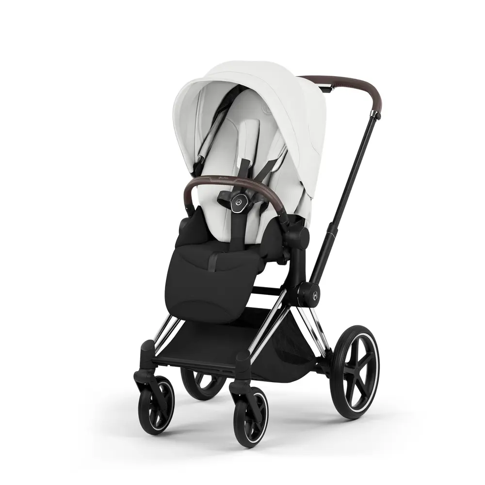 Cybex Priam Style Sittvagn - Off White/Chrome Brown