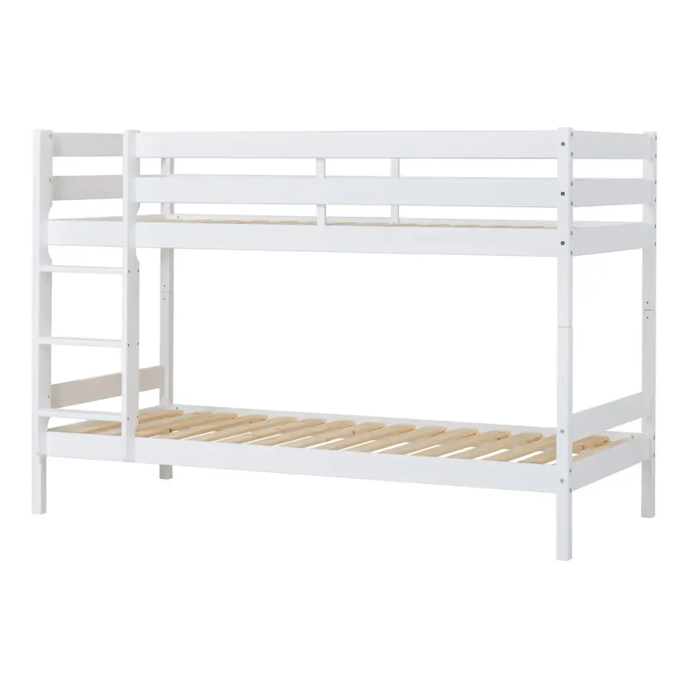 Våningssäng inkl. botten, Eco Comfort 90x200 cm – Vit