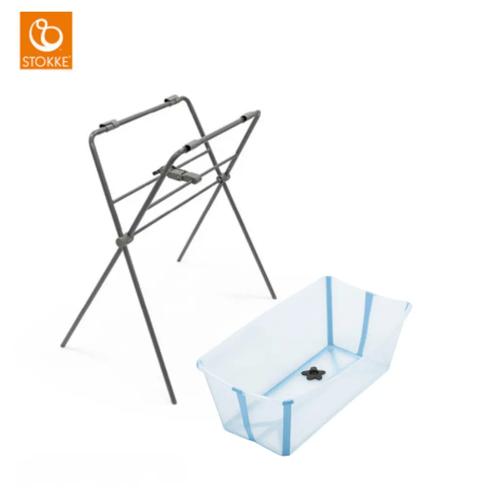 Stokke® Flexi Bath Badbalja Inkl. Stativ - Ocean Blue
