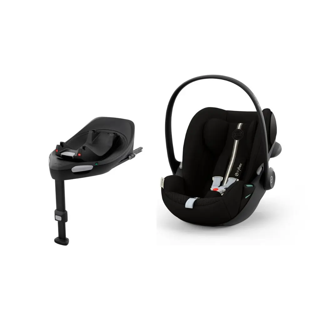 Cybex Cloud G3 Plus Babyskydd Inkl. Bas - Moon Black