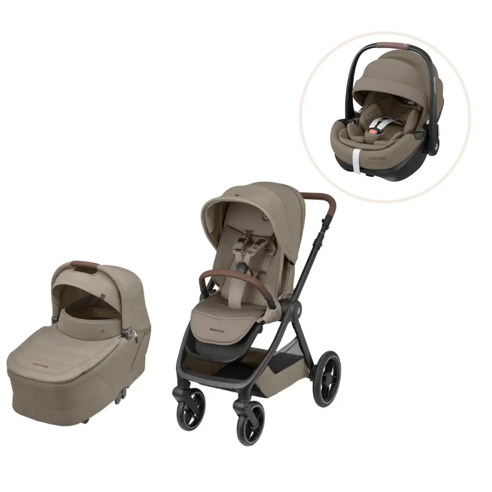 Maxi-Cosi Oxford Plus Barnvagn Inkl. Pebble 360 Pro - Twillic Truffle Maxi-Cosi Oxford Plus Barnvagn Inkl. Pebble 360 Pro - Twillic Truffle