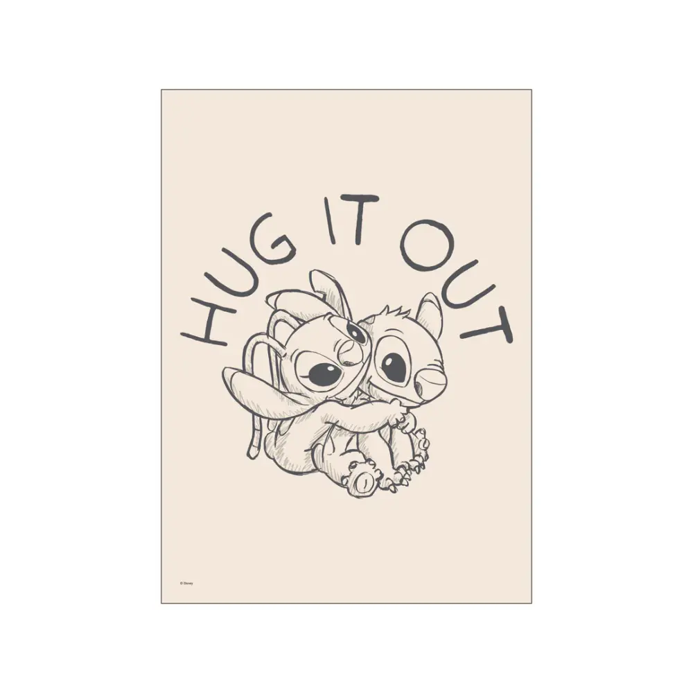 Affisch - Disney – Stitch & Angel 30x40