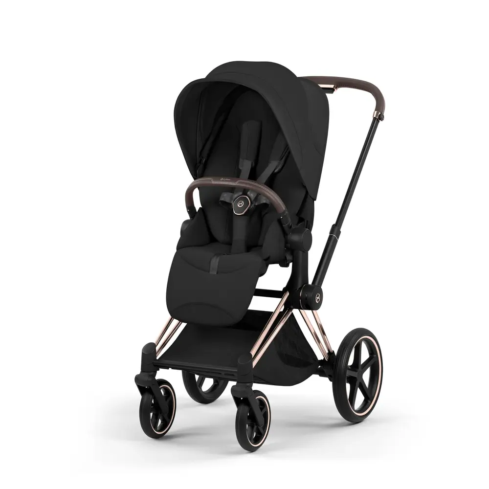 Cybex Priam Style Sittvagn - Sepia Black/Rosegold