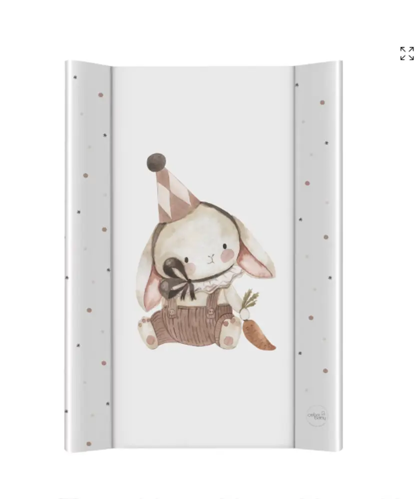 Skötbädd Med Kant - Clown Bunny