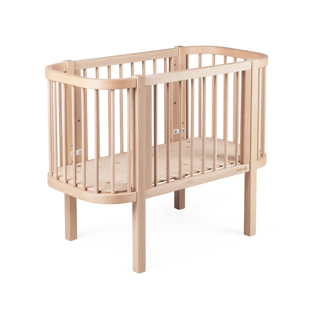 Sebra Bedside Crib - Natur