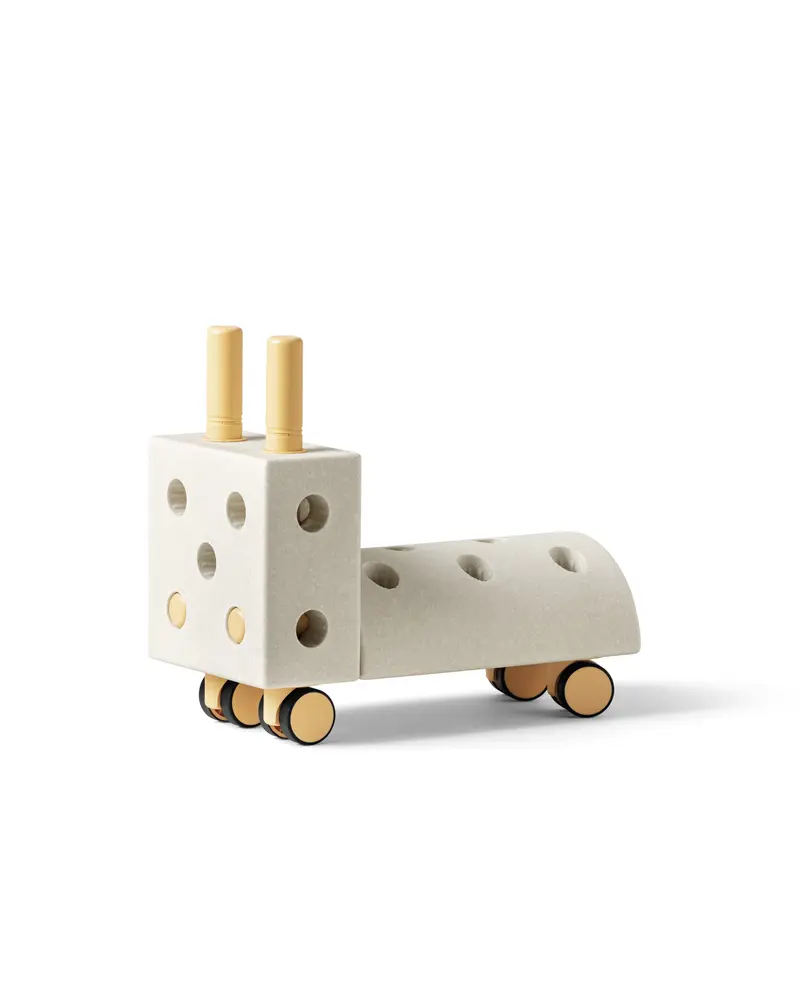 Tiny Ride - Sand Grey/Honey Yellow