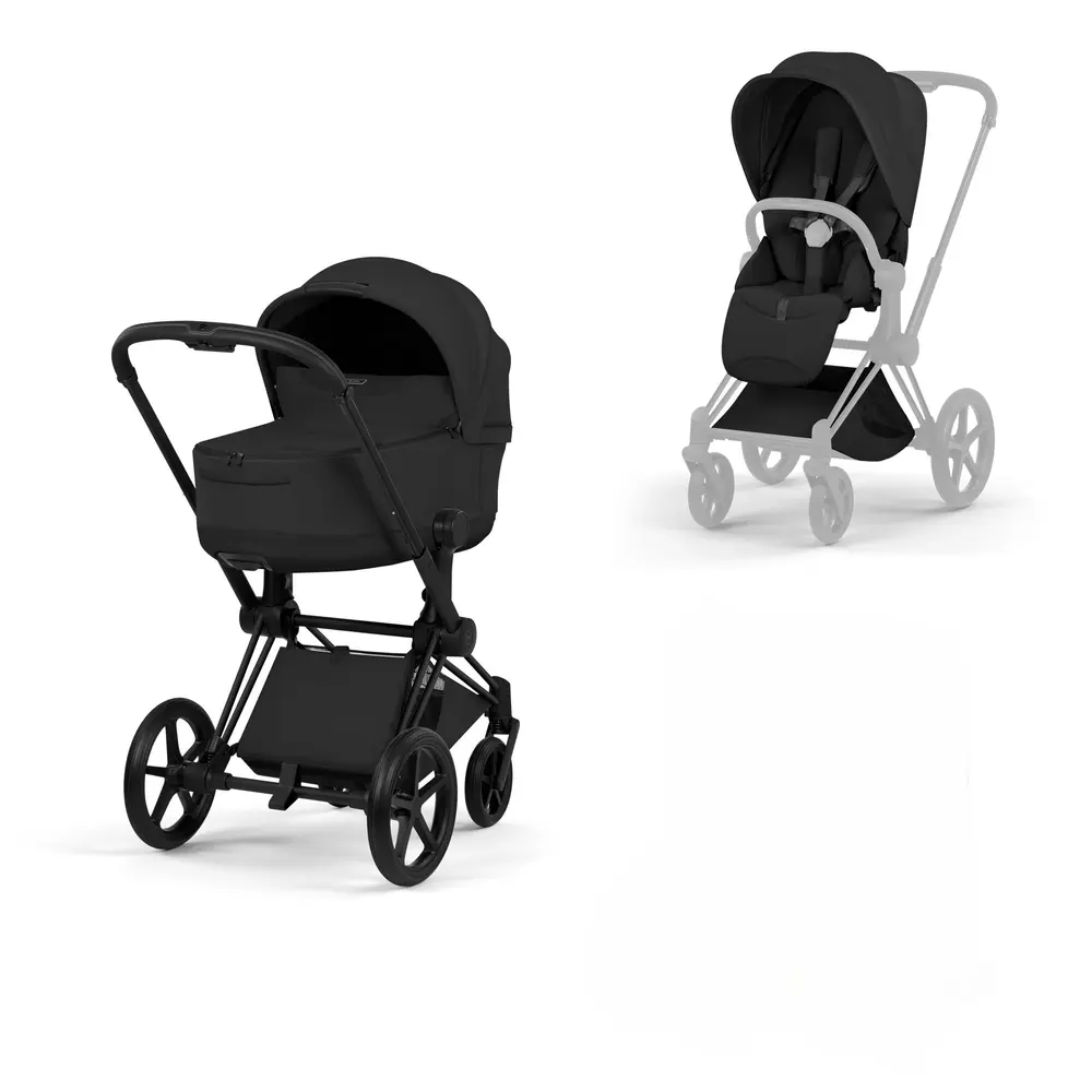 Cybex Priam Style Barnvagn- Sepia Black/Matt Black