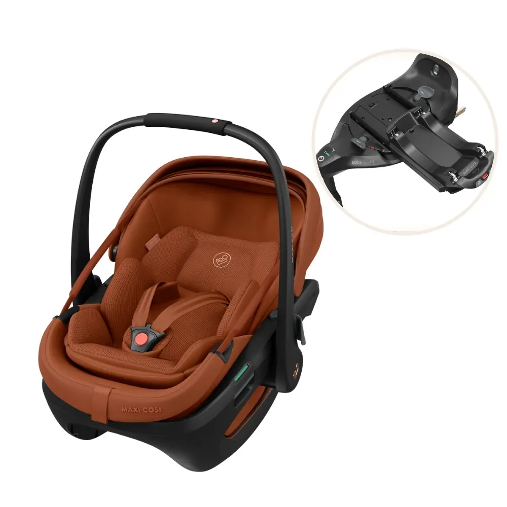 Maxi-Cosi Coral Slide Pro Babyskydd inkl. Familyfix Slide Pro Bas - Copper Terra Maxi-Cosi Coral Slide Pro Babyskydd inkl. Familyfix Slide Pro Bas - Copper Terra