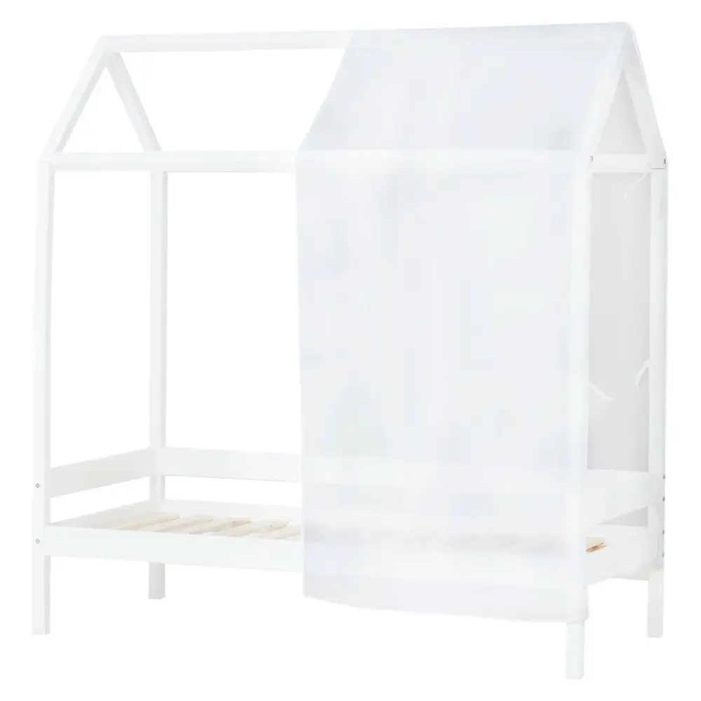 Mermaid Gardin till Hus-säng 70x160 cm- Transparent