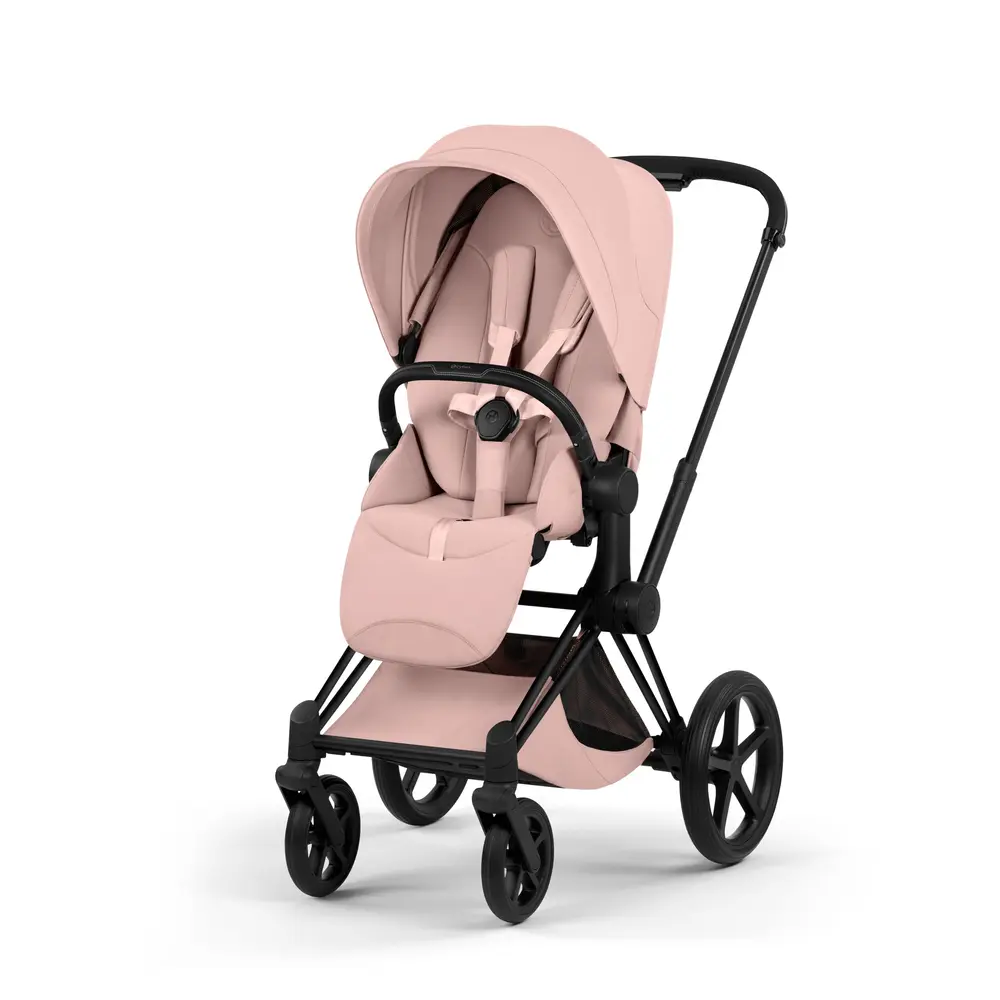 Cybex Priam Style Sittvagn - Peach Pink/Matt Black