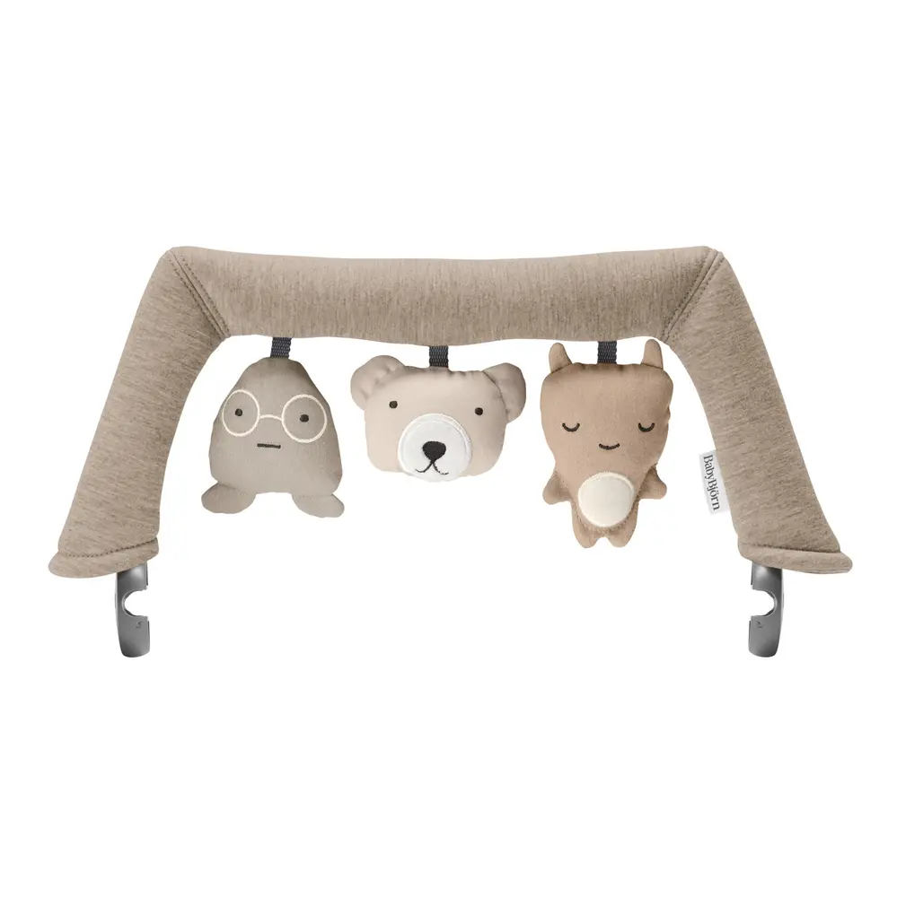 Leksak till Babysitter - Mjuka vänner, Beige/Grå