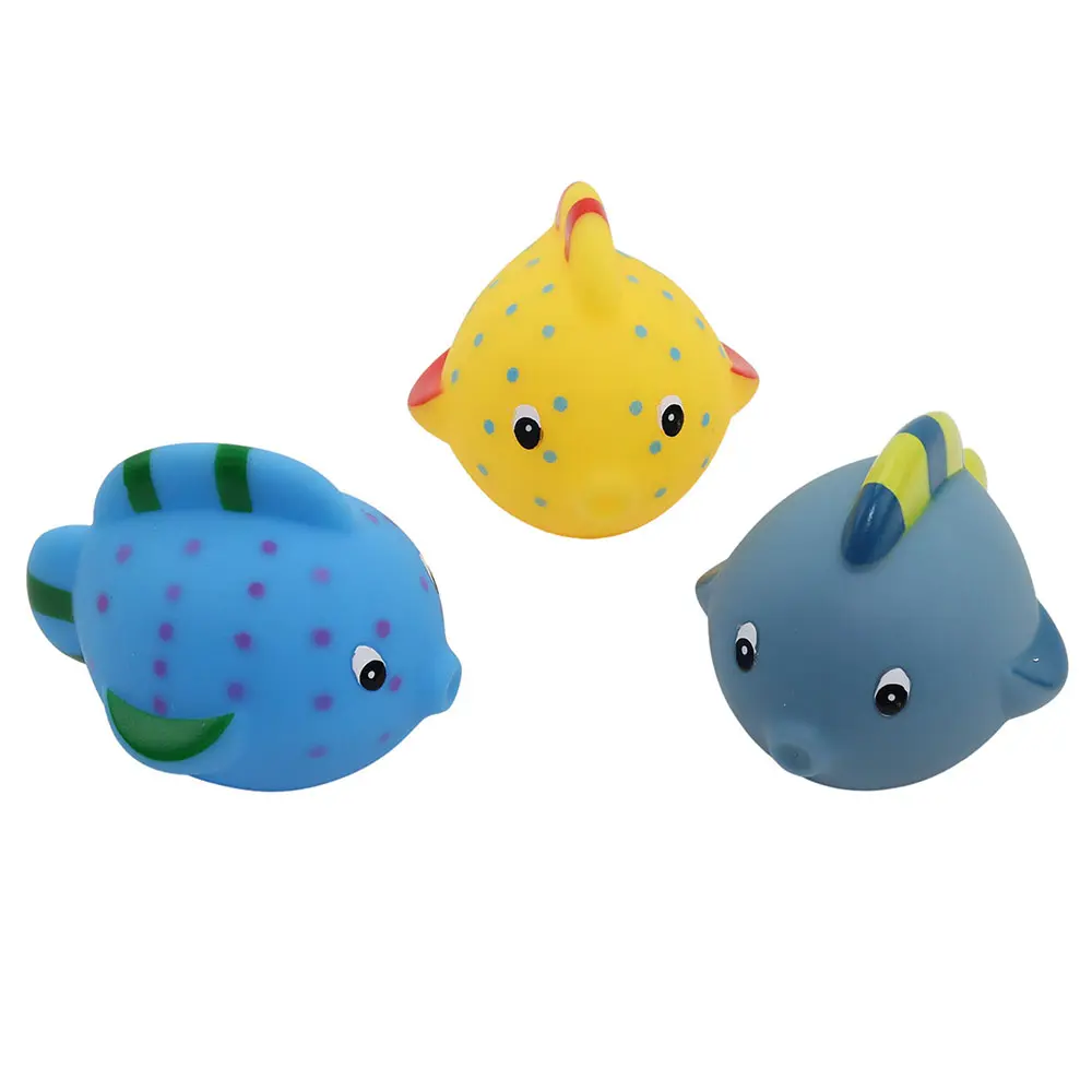 Badleksaker Fiskar 3-pack