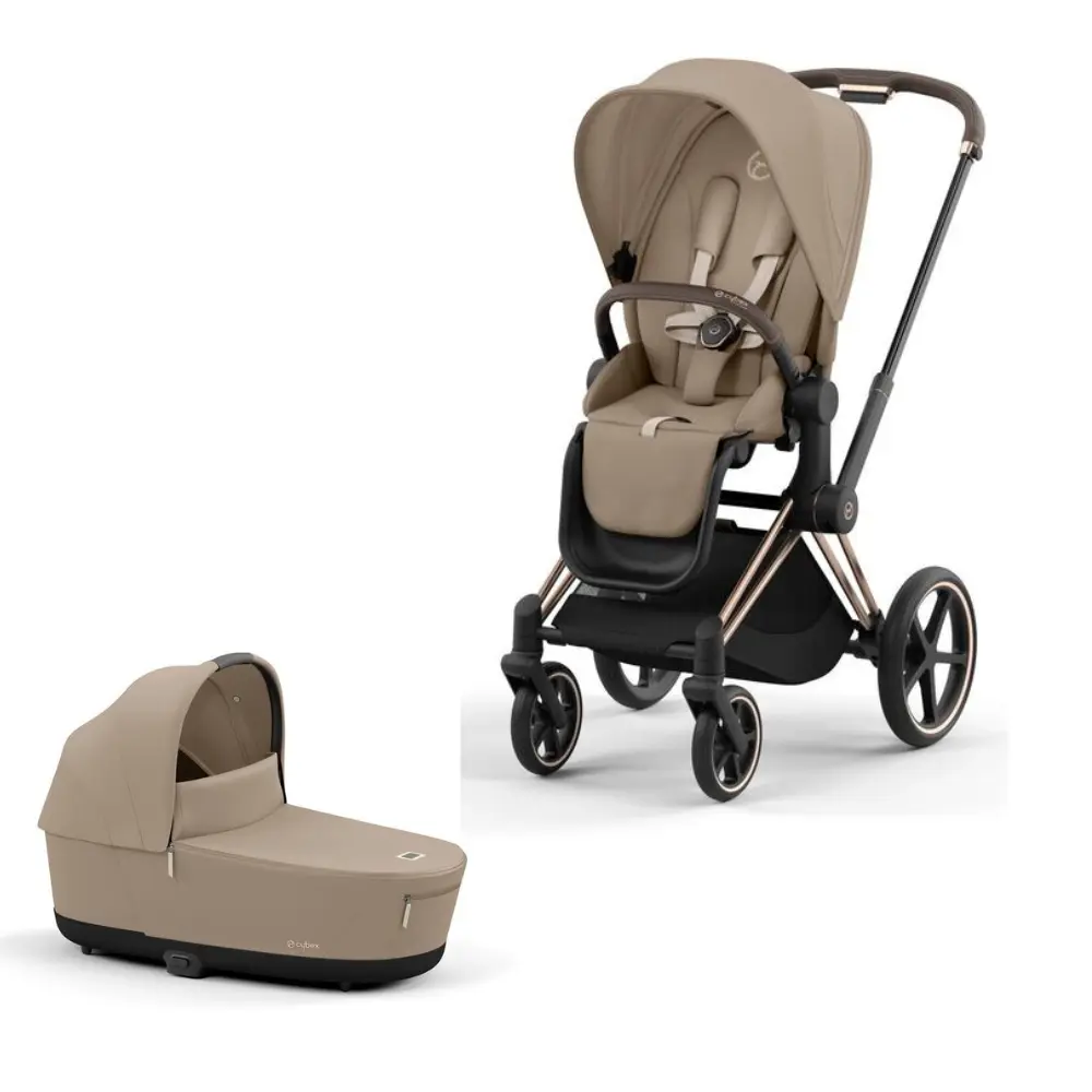 Priam Duovagn - Cozy beige/rosegold