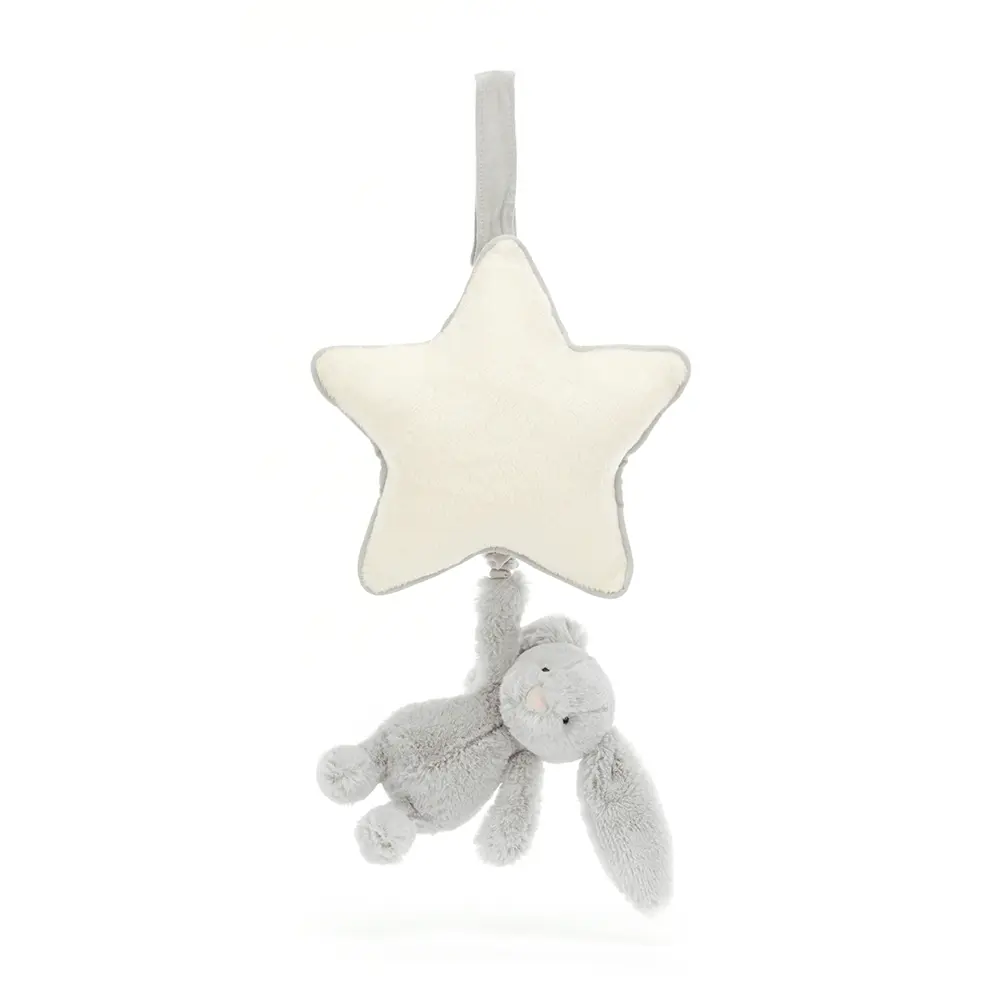 JellyCat Bashful Kanin Speldosa - Silver