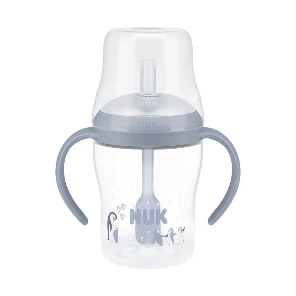 Perfect Match Learner Bottle Straw 150 ml - Penguin