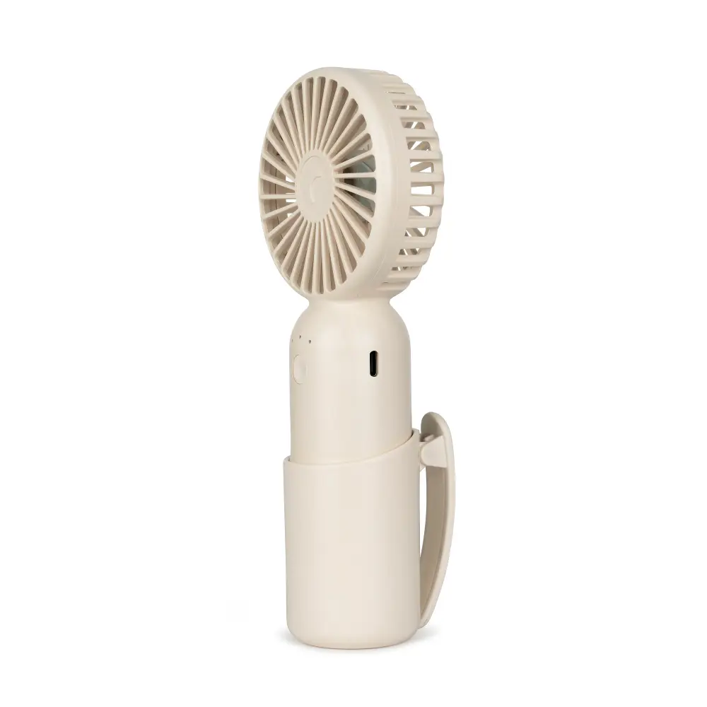 Moonboon Handfläkt - Cream White