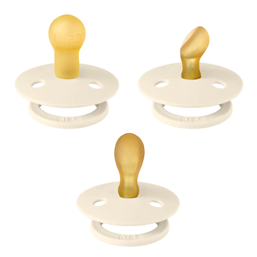 Napp Try-it samling 3-pack 0-6 mån - Ivory