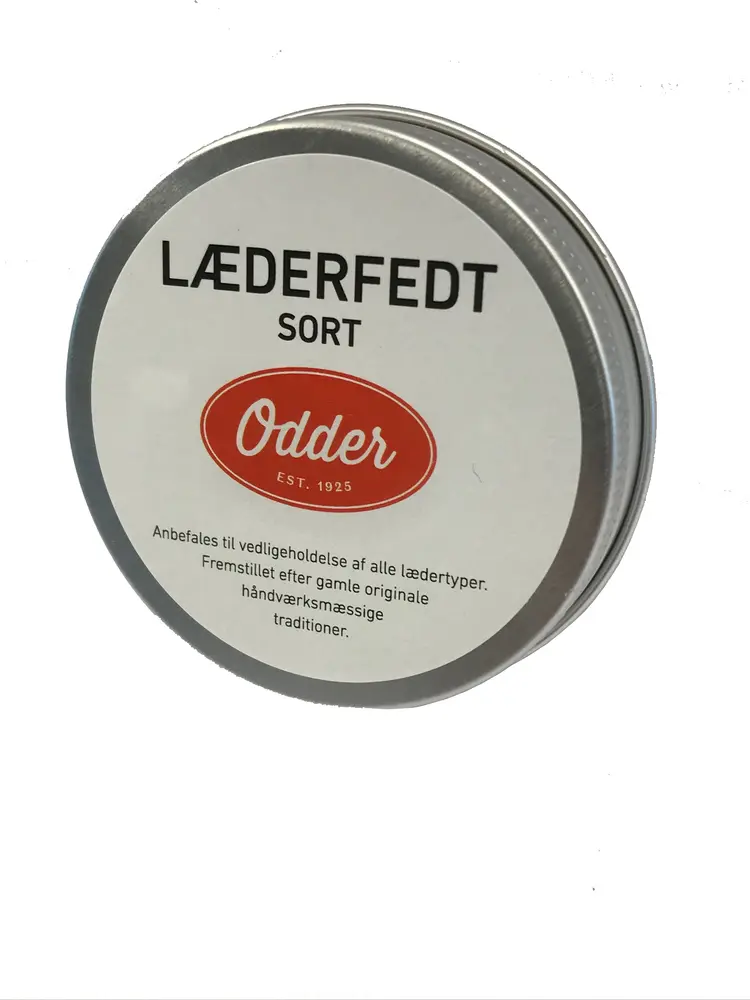 Odder Läderfett - Svart