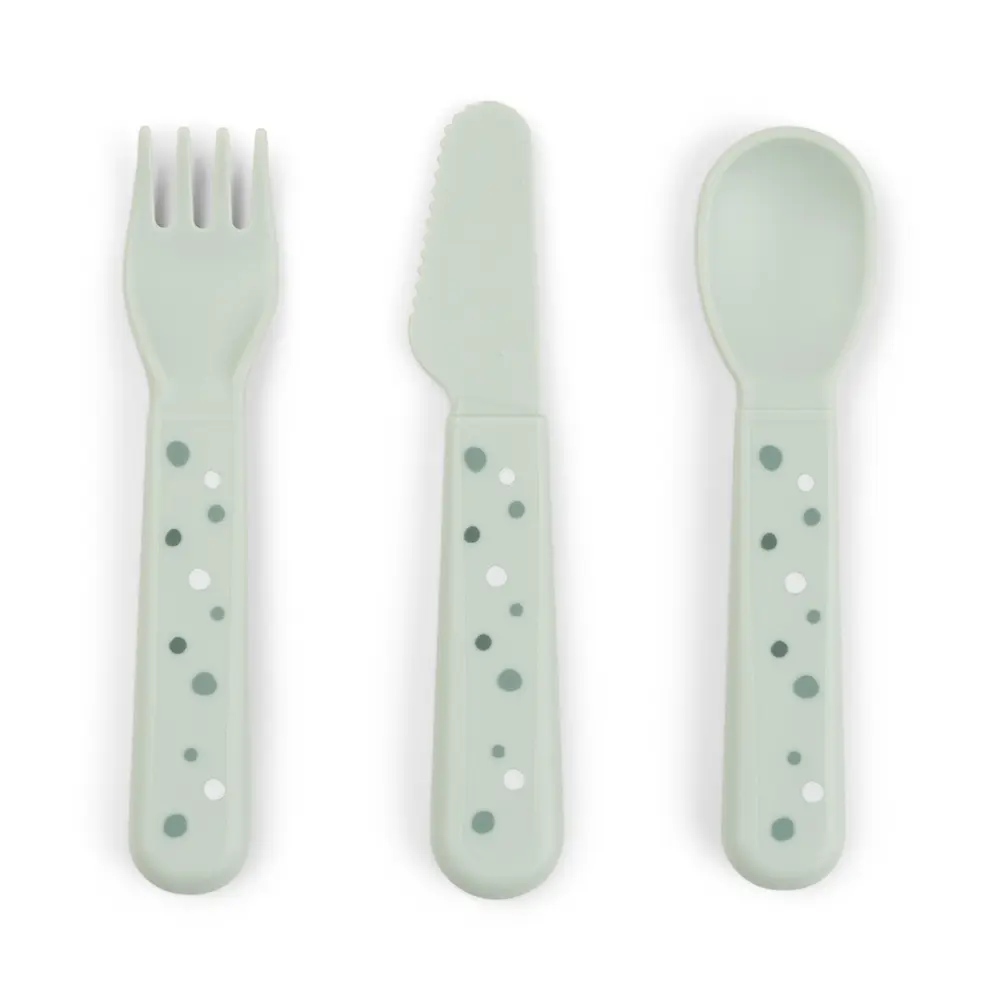 Bestickset Happy Dots - Green