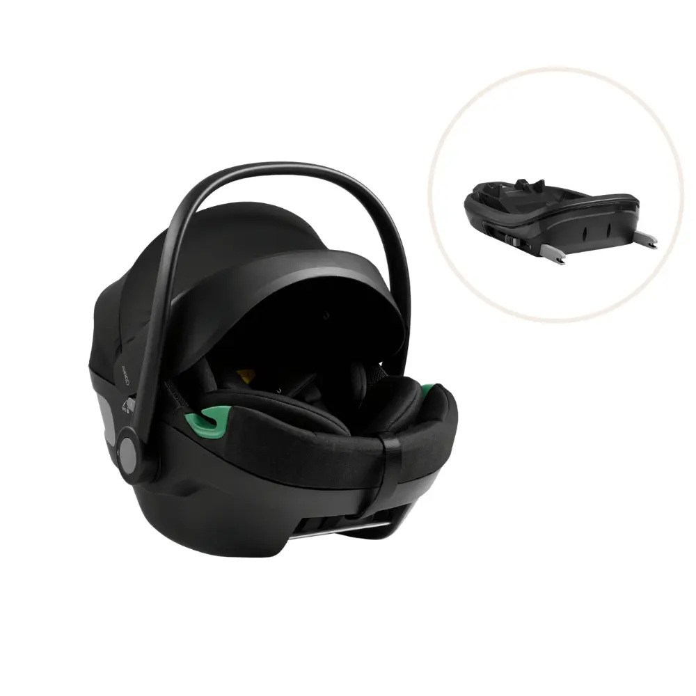 Axkid Gokid Babyskydd inkl. bas - Coastal Storm Black