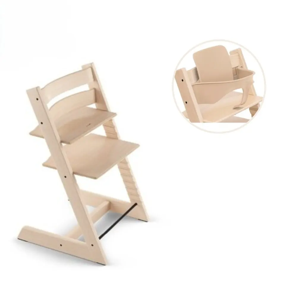 Stokke® Tripp Trapp Stol Bok Inkl. Babyset - Natural