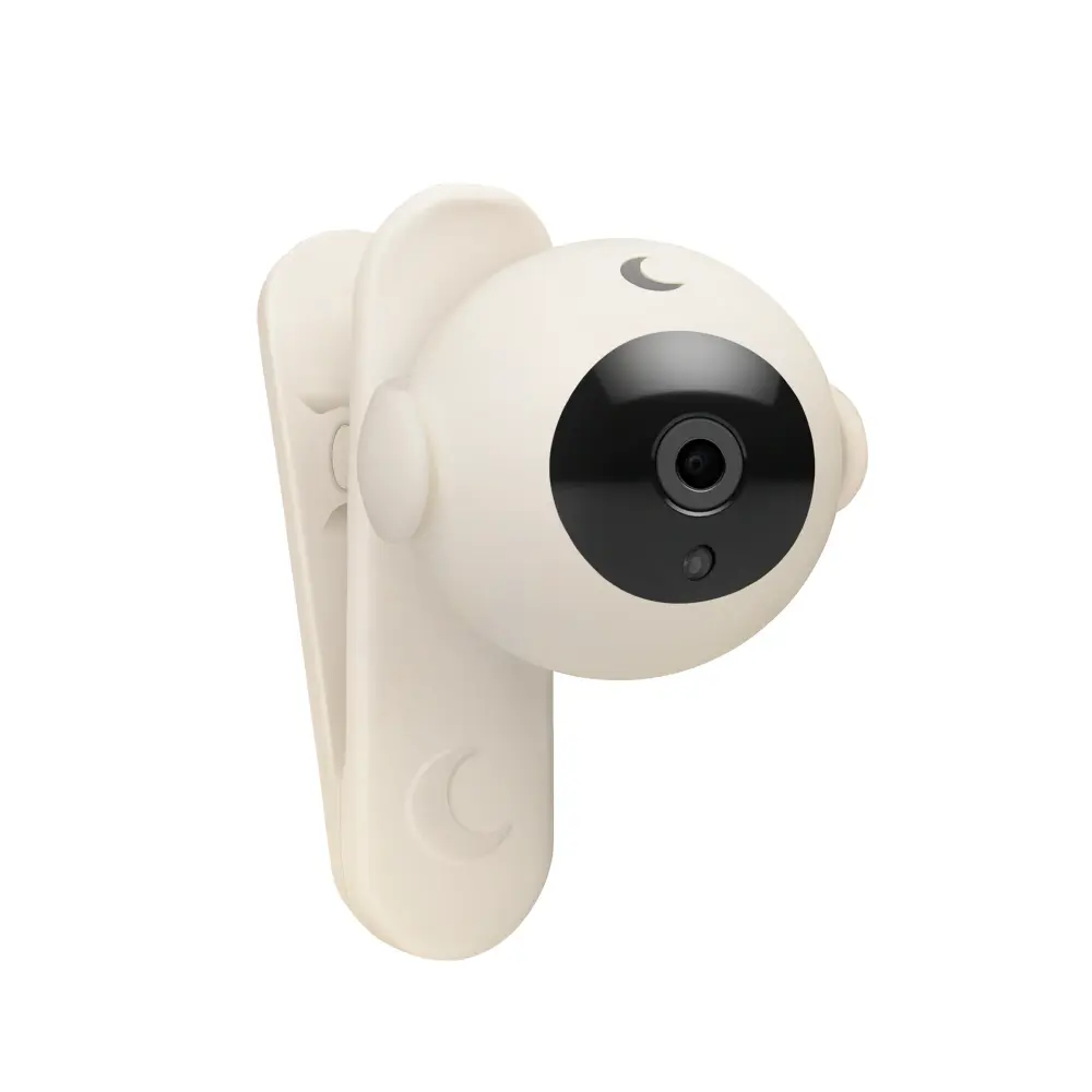 Moonboon Smart Baby Monitor Med Kamera - Vit