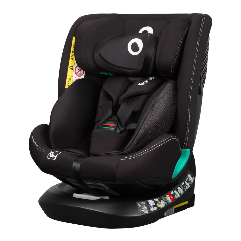 Lionelo Bastiaan One i-Size Bilbarnstol - Black Carbon