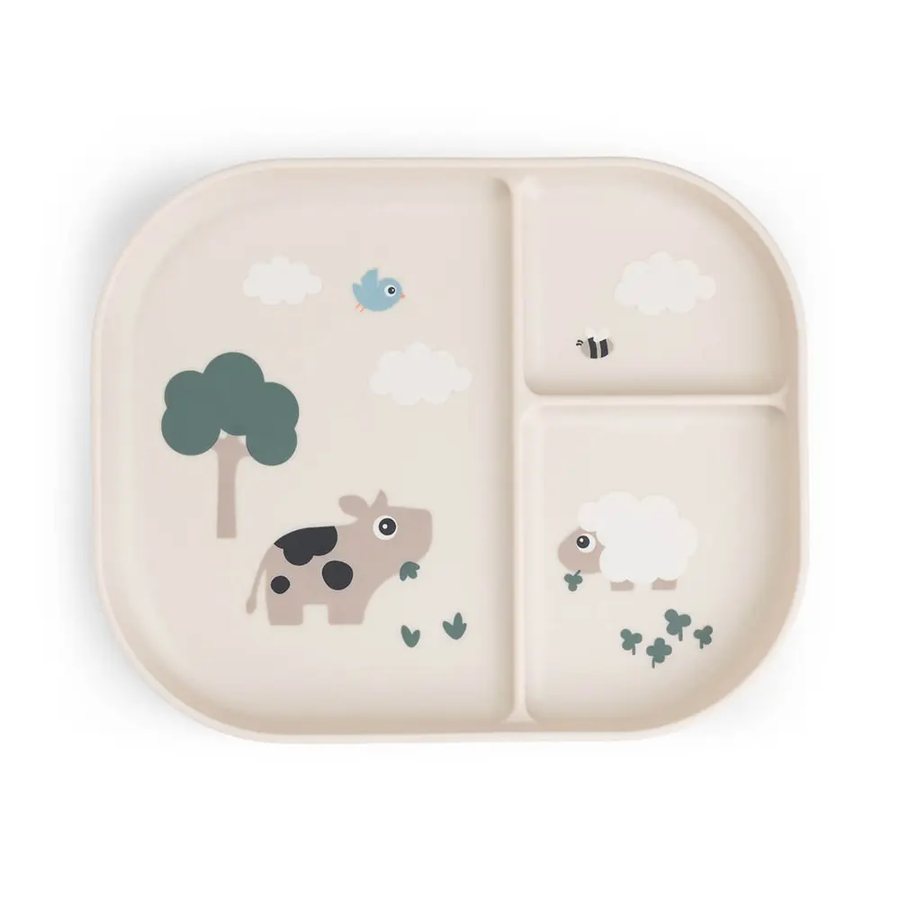 Done By Deer Foodie Tallrik - Tiny Farm Sand