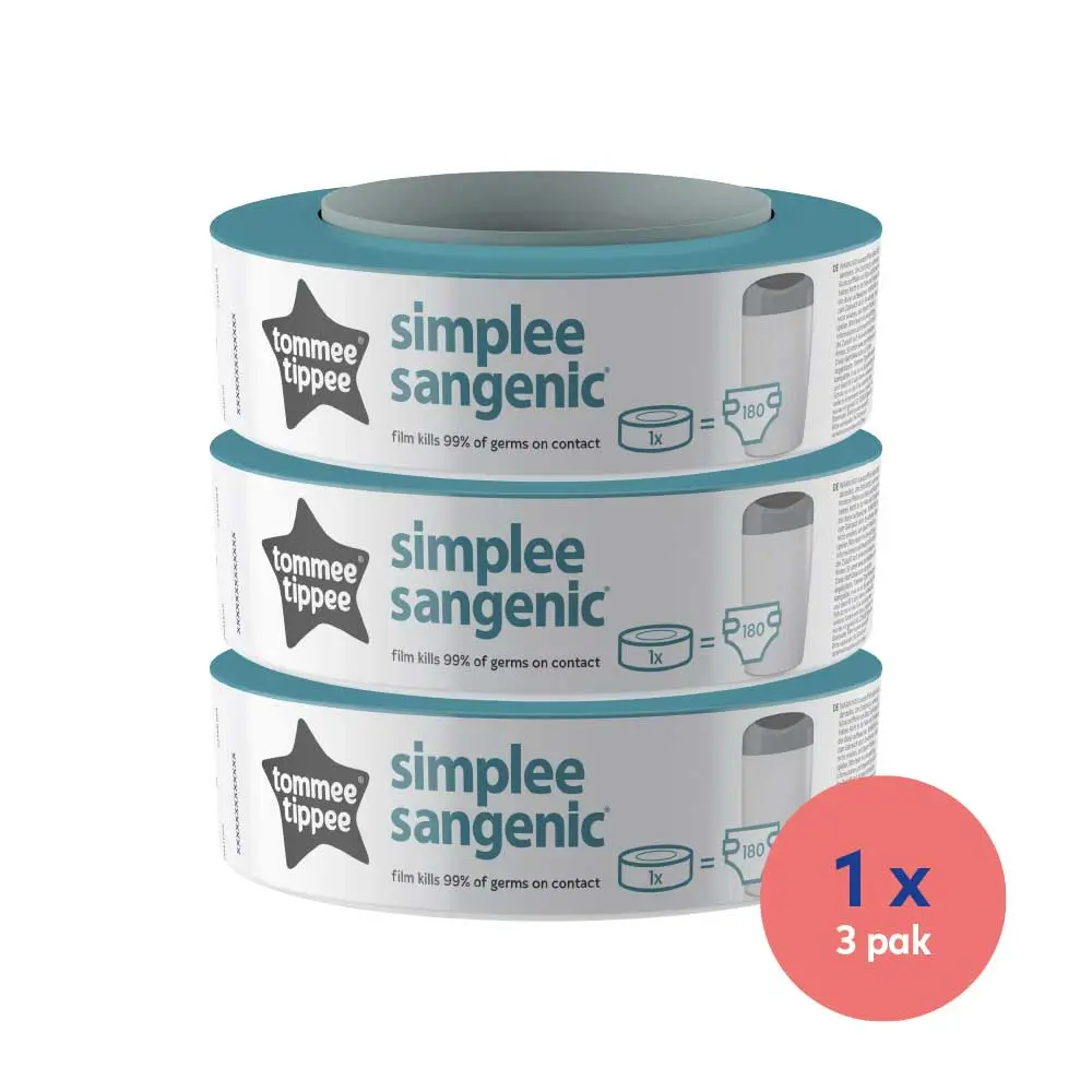 Tommee Tippee Simplee Sangenic Refill Blöjpåsar 3-pack