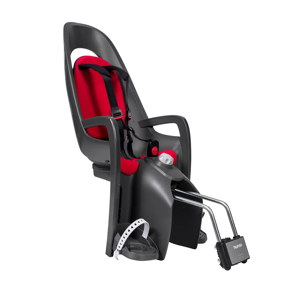 Hamax Caress Cykelsits - Dark Grey/Red