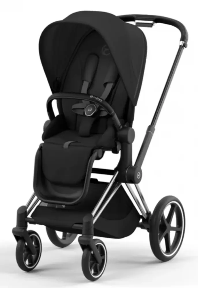 Priam Sittvagn - sepia black/chrome black