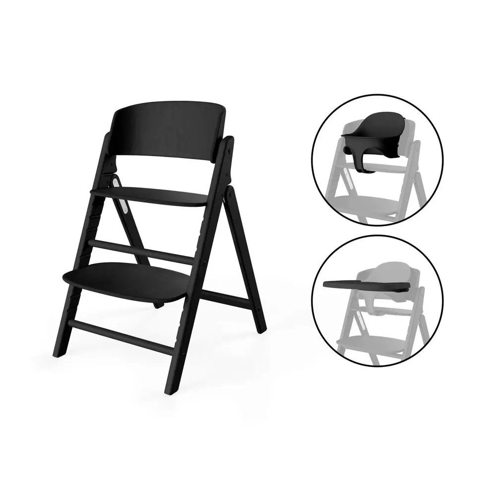 Cybex Click &Fold 3in1 Barnstol - Stunning Black