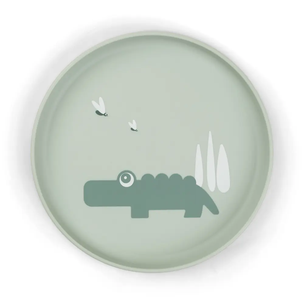 Tallrik - Croco Green