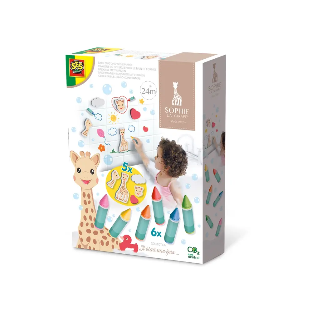 Ses Creative Kritor Till Badet - Sophie La Girafe