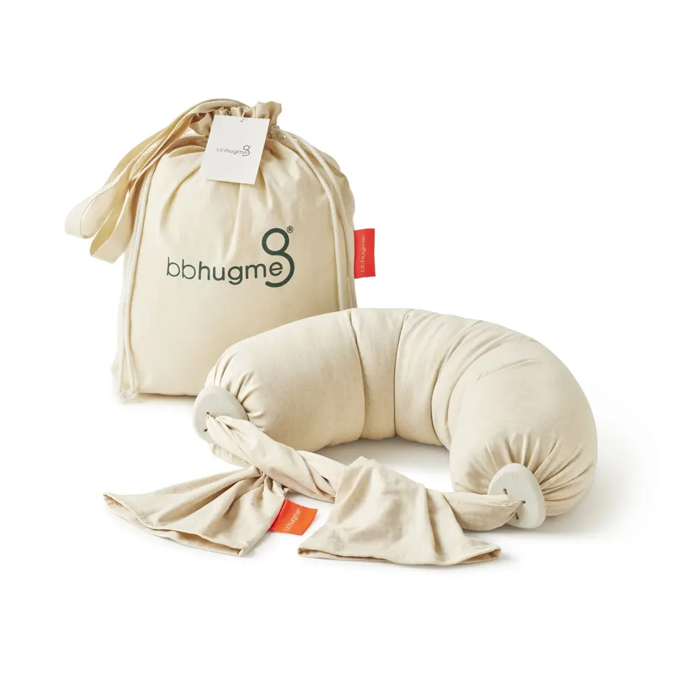 BbHugme Amningskudde - Soft White