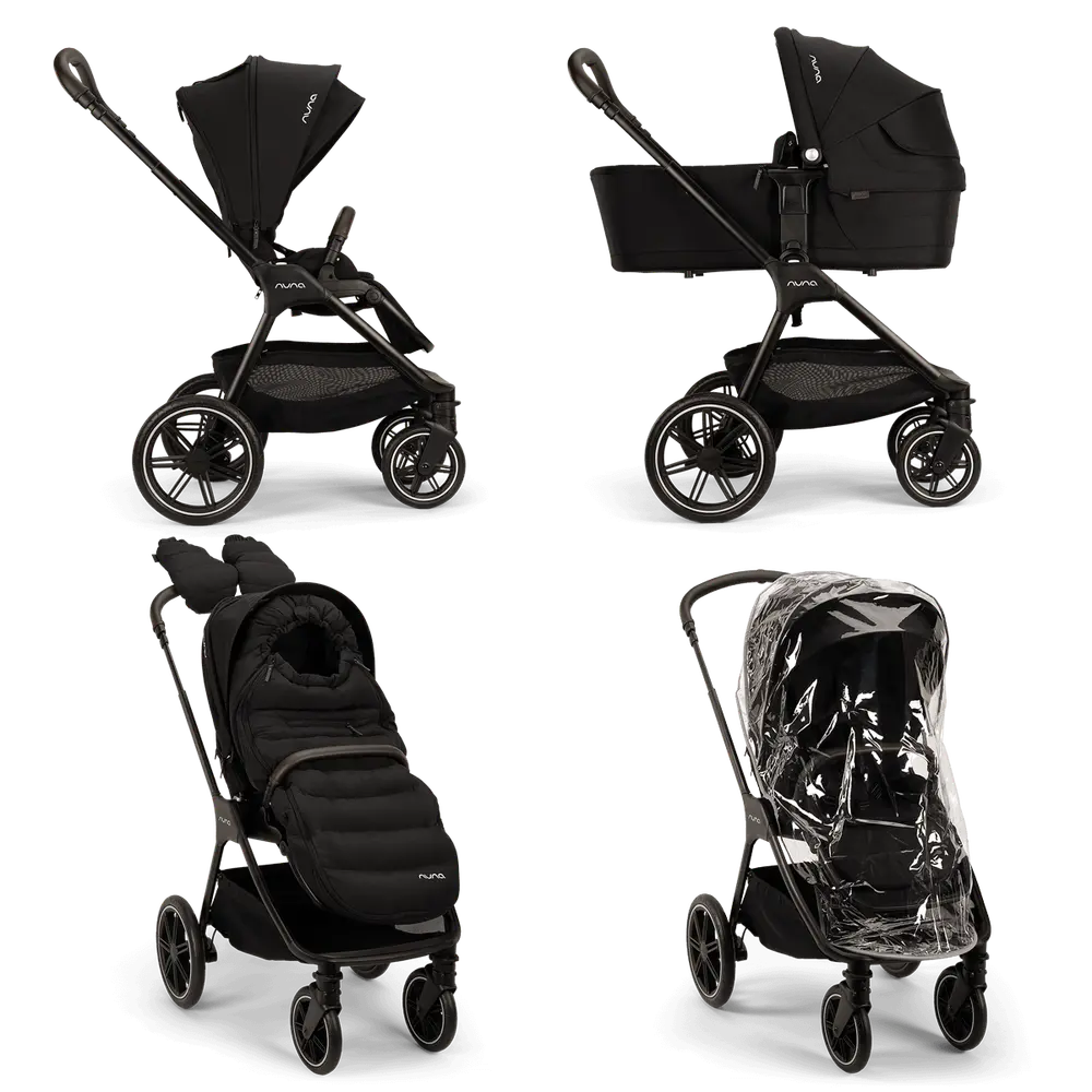 Nuna Triv Lx All Season Set Duovagn - Caviar