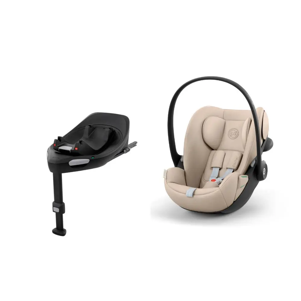 Cybex Cloud G3 Babyskydd Inkl. Bas - Almond Beige