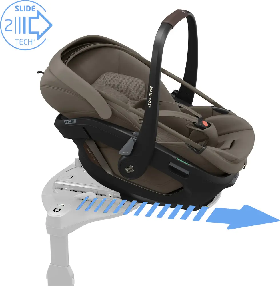 Maxi-Cosi Coral Slide Pro Babyskydd - Oak Truffle