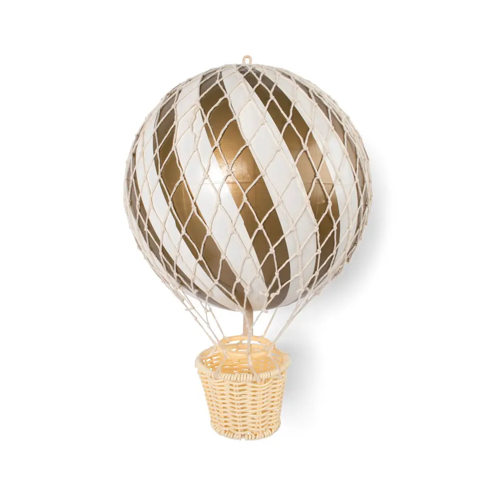 Luftballong 10 cm - Guld