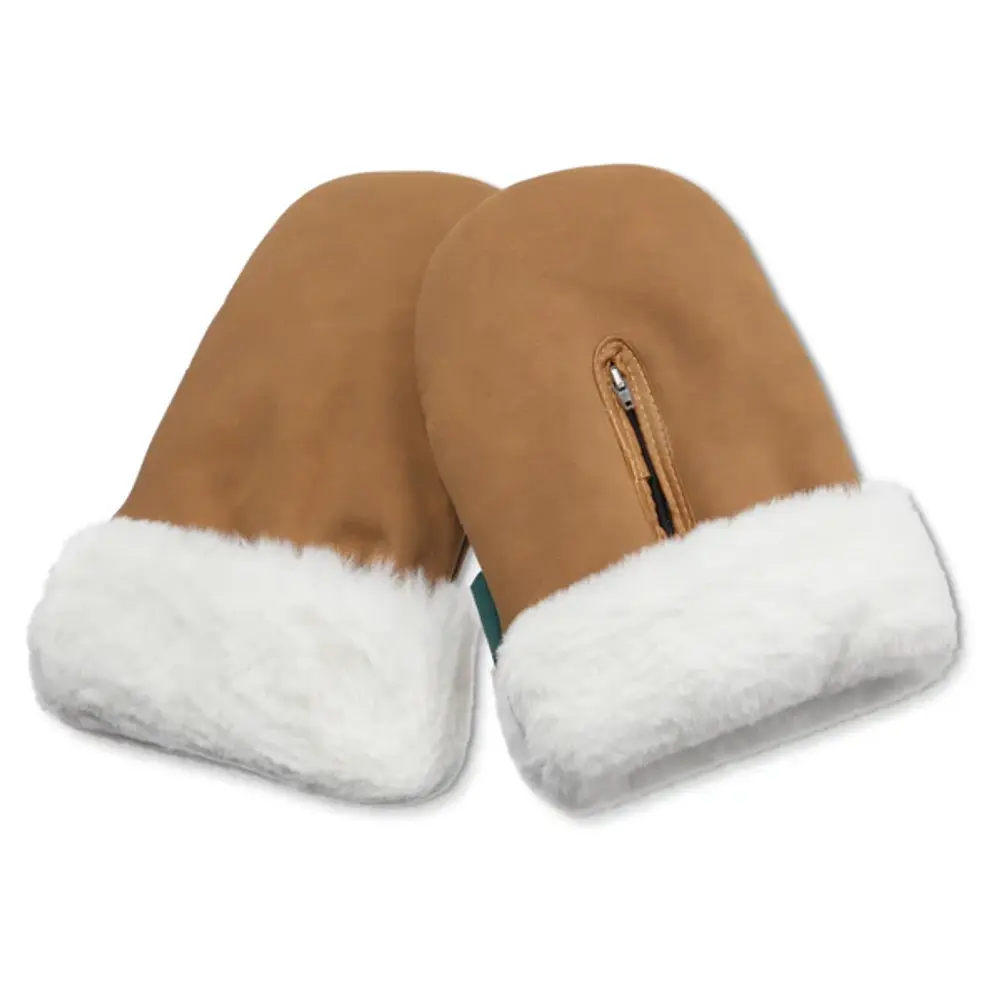KongWalther Handvärmare Mini - Brown Faux Suede