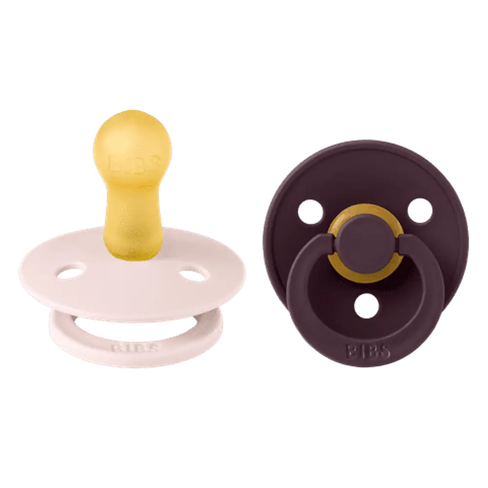 Napp Colour 2-pack Latex 6-18 mån - Petal/Plum