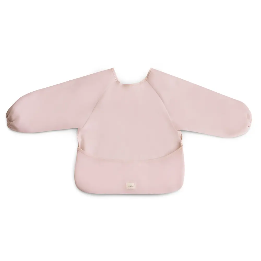 Långärmad haklapp - Blush