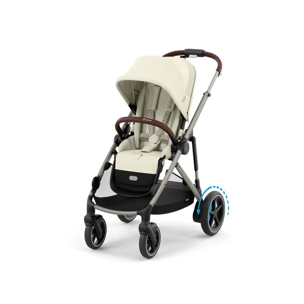 Cybex E-Gazelle S Sittvagn - Taupe/Seashell Beige