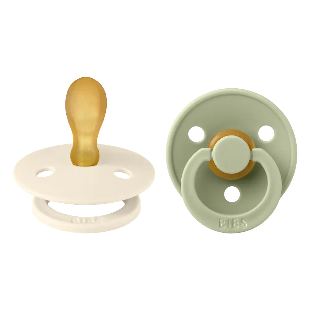 Napp Colour 2-pack Latex Symmetrisk 6-18 mån - Ivory