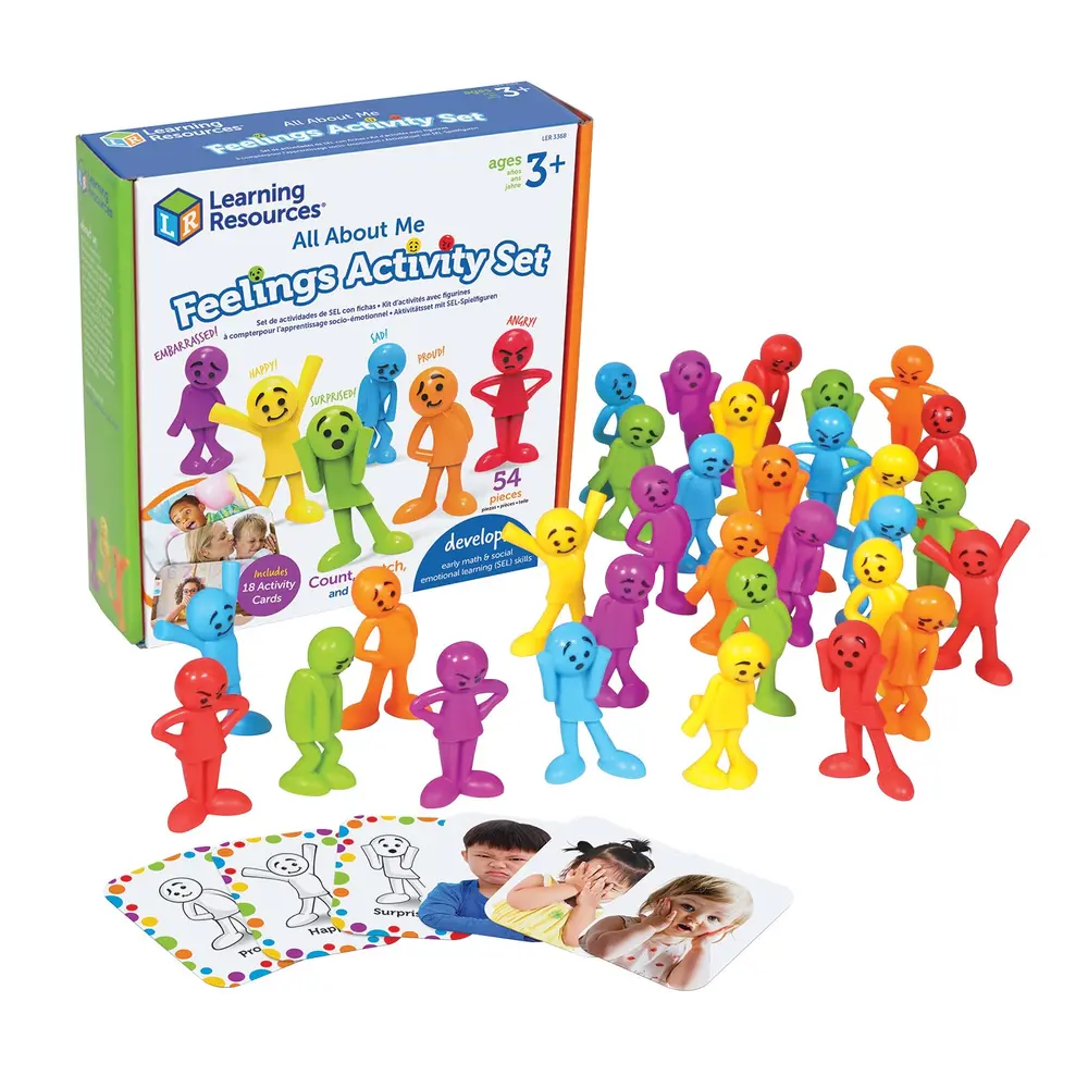 Lär om Känslor & Kroppsspråk - Aktivitetset med Figurer