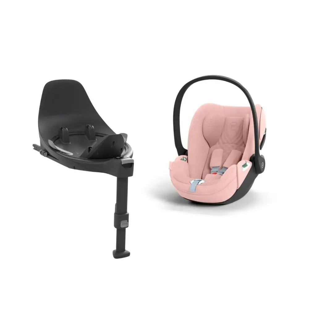 Cybex Cloud T i-Size Plus Babyskydd inkl. bas - Peach Pink