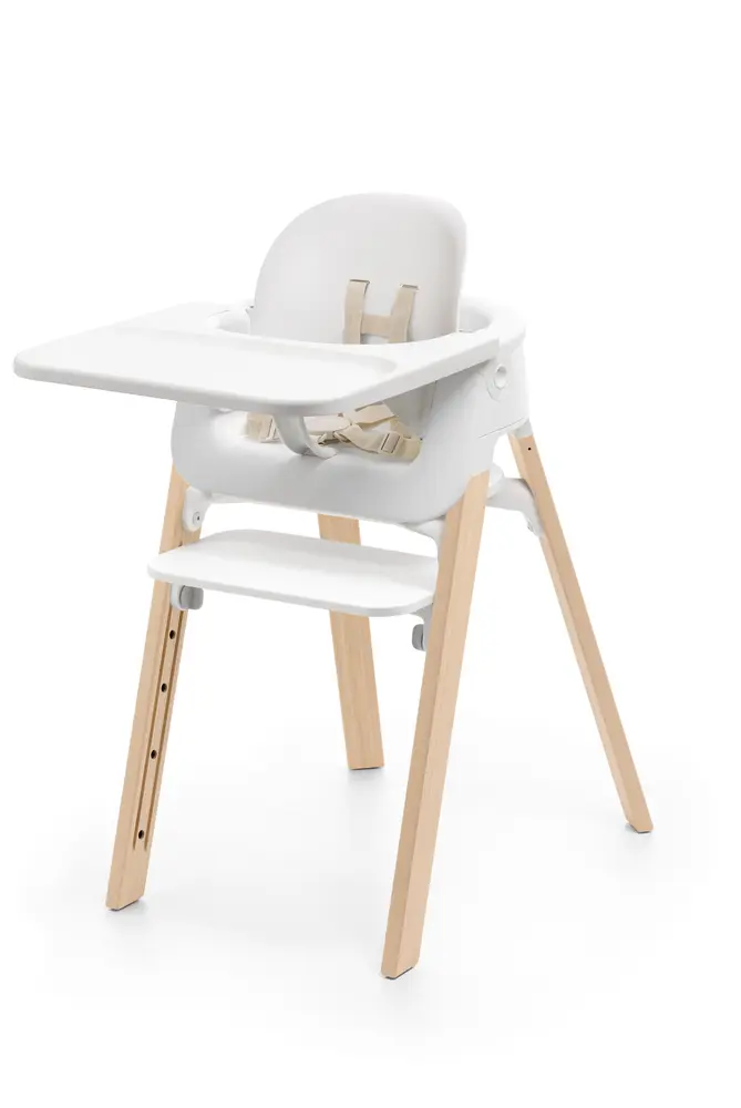 Stokke® Steps Barnstol Inkl. Babyset - White Natural
