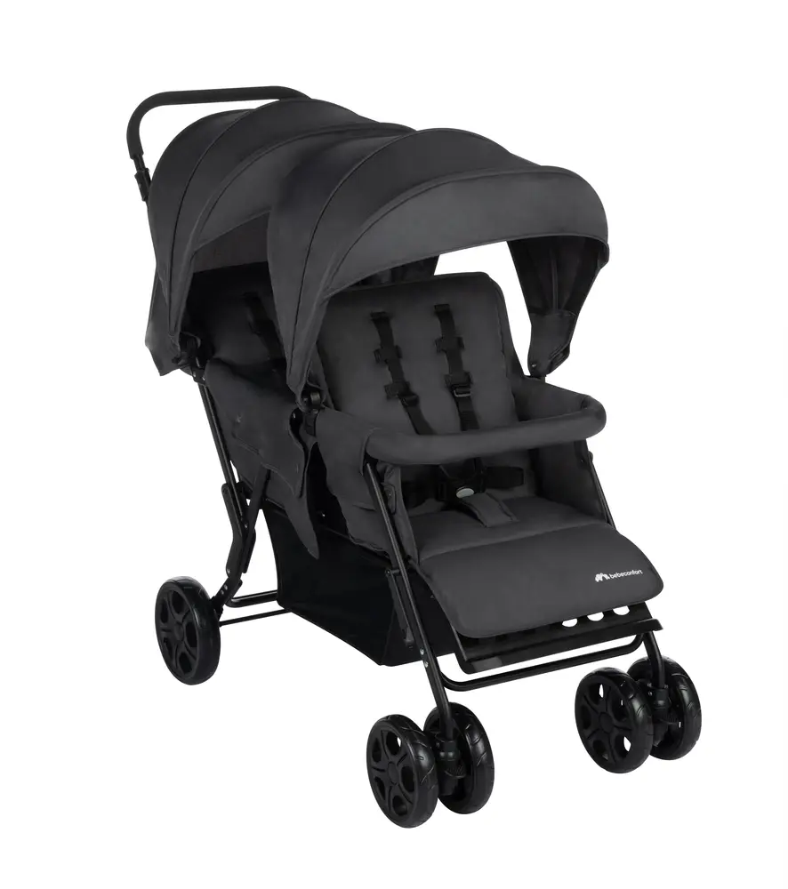 Bebeconfort Teamy Syskonvagn - Mineral Graphite