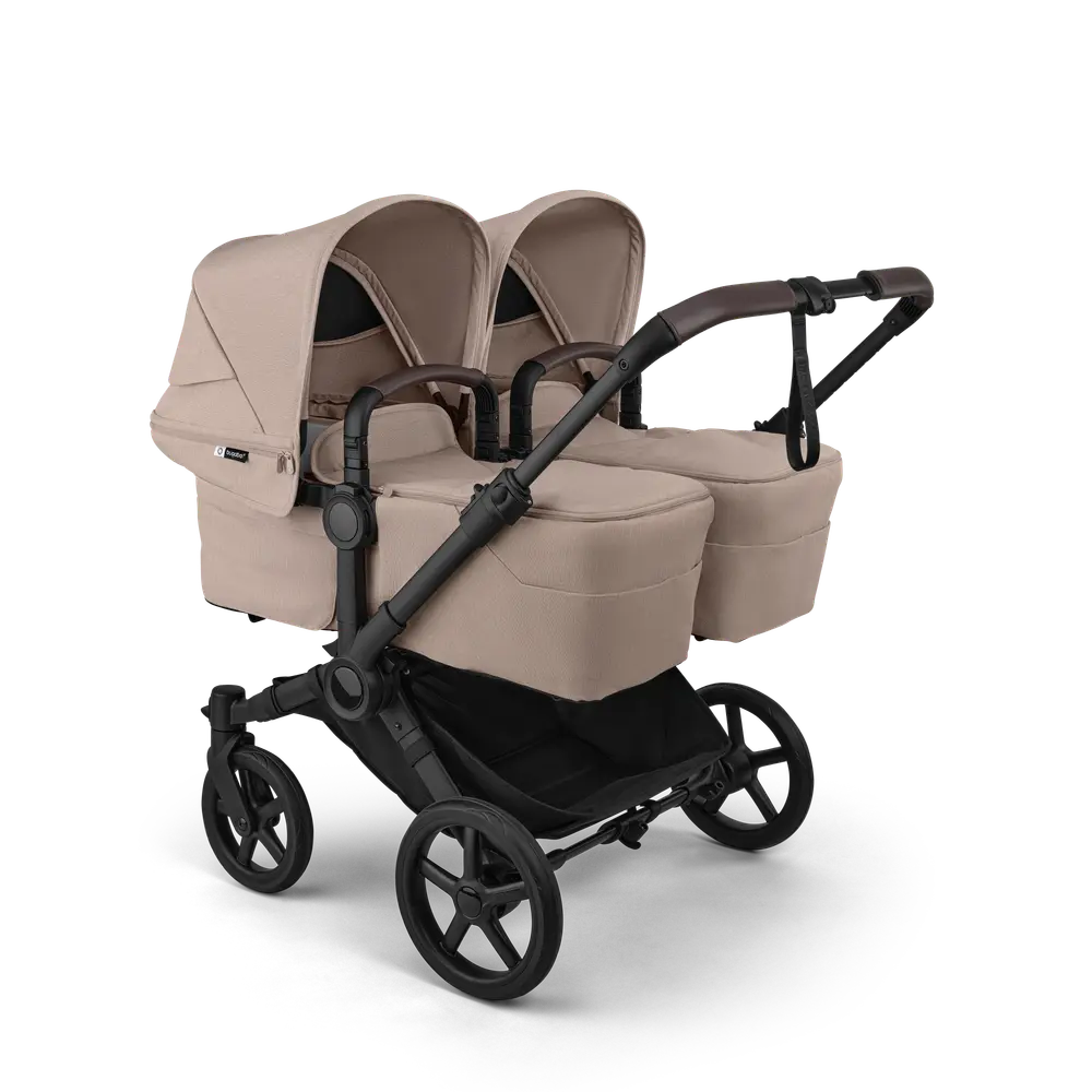 Bugaboo Donkey 6 Tvillingvagn - Desert Taupe Melange